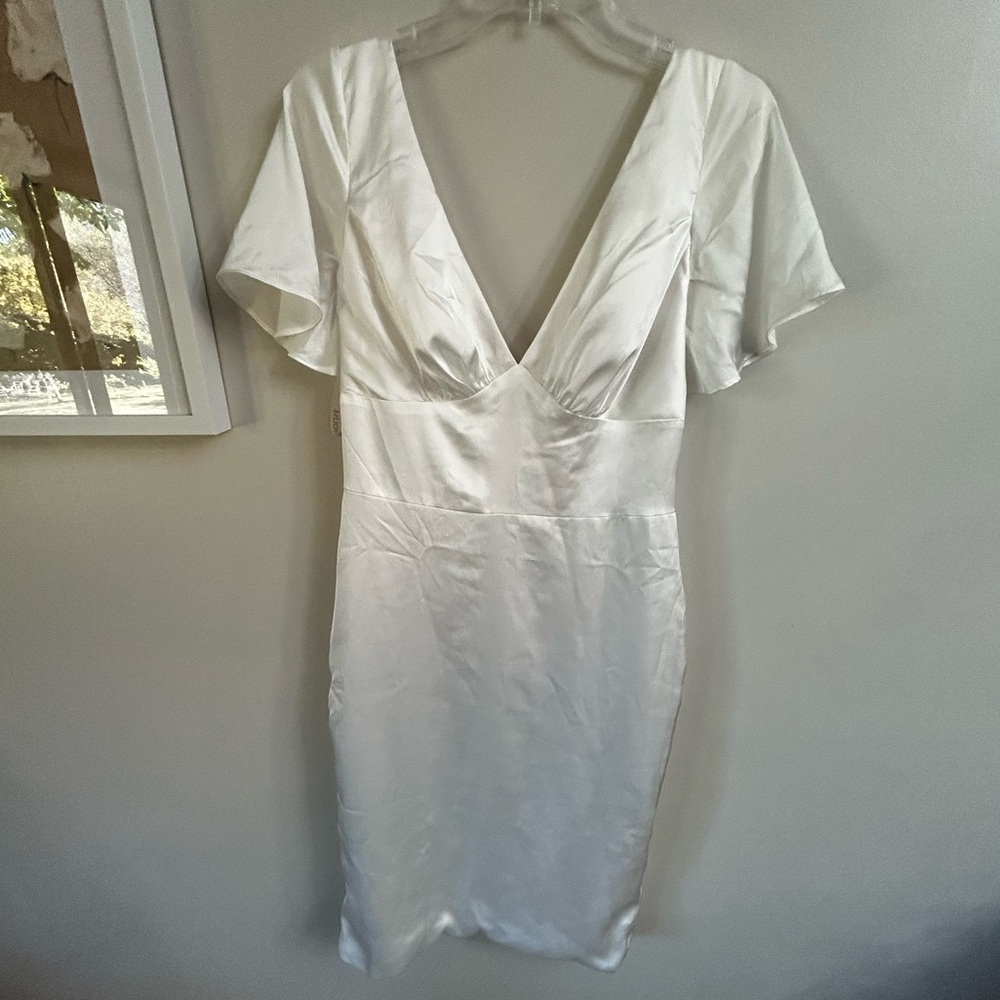 White Mini dress